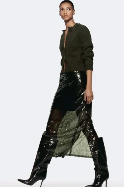 Best CHAQUETA PUNTO ABALORIOS JOYA Mujer Cárdigan / Jerséis|Punto