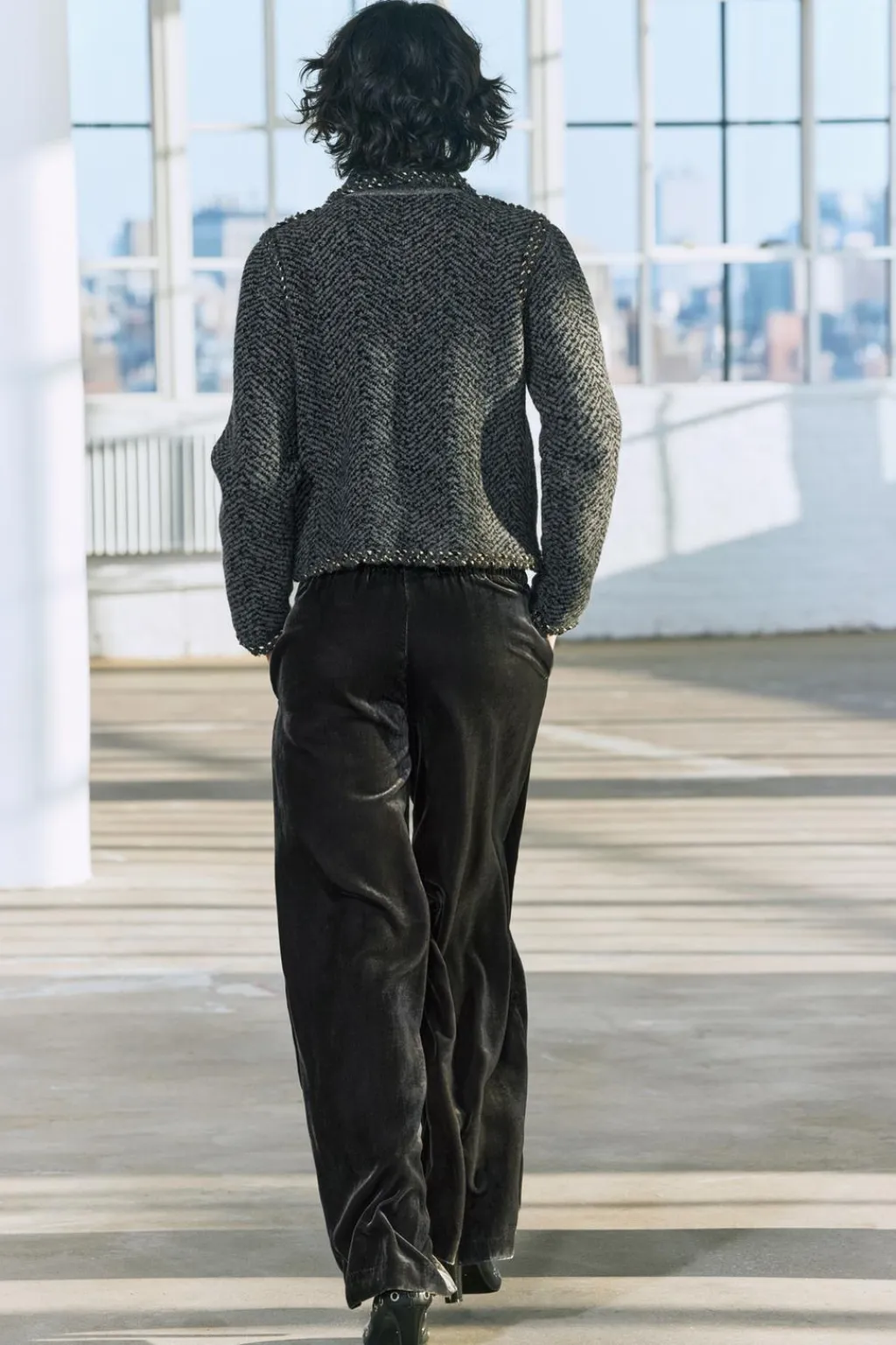 New CHAQUETA PUNTO ACABADOS TRENZADOS Mujer Blazers / Chalecos|Cárdigan / Jerséis