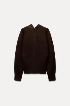 New CHAQUETA PUNTO BAJO ENTALLADO Mujer Cárdigan / Jerséis|Punto