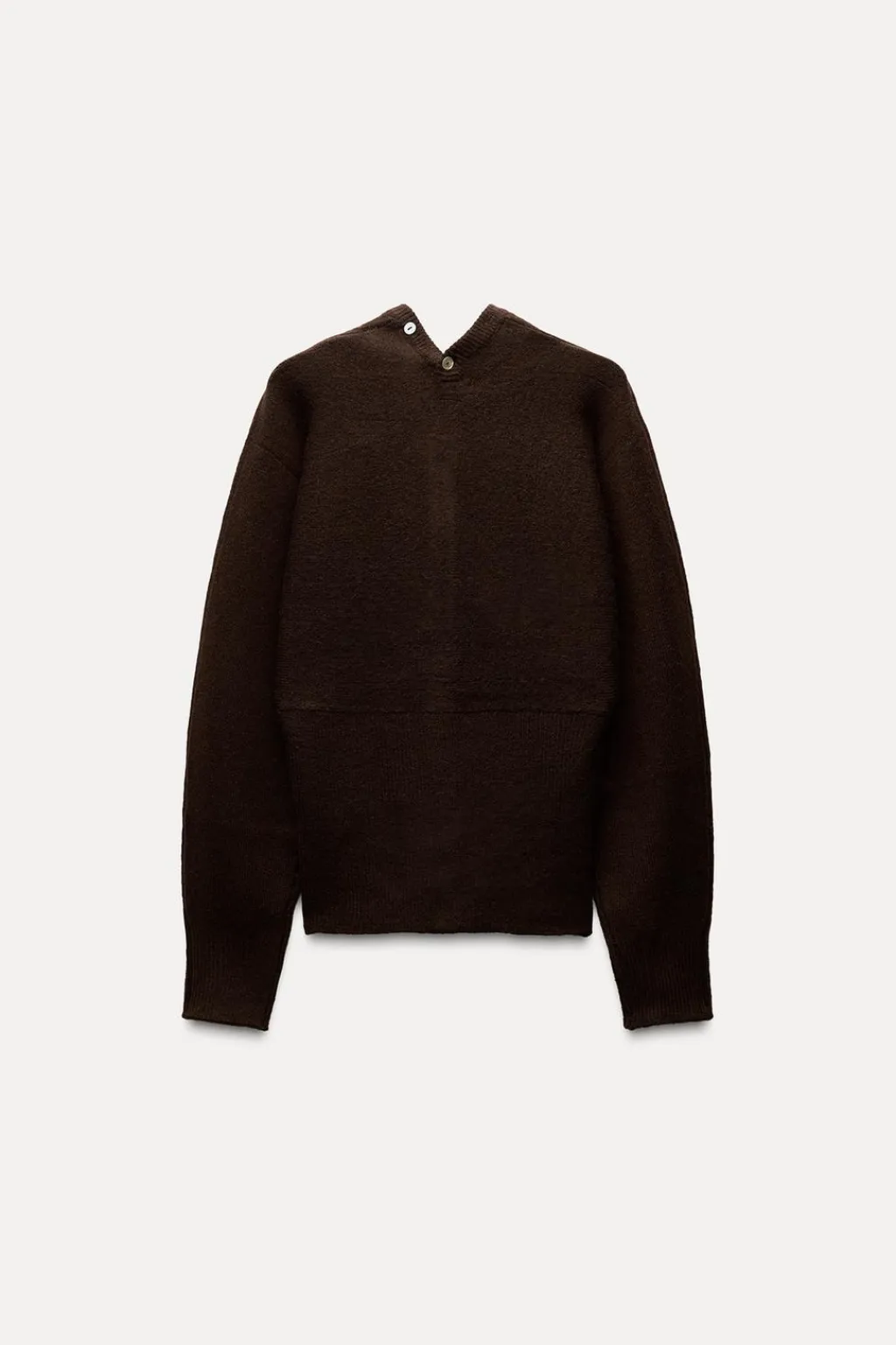 New CHAQUETA PUNTO BAJO ENTALLADO Mujer Cárdigan / Jerséis|Punto