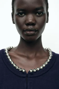 Best CHAQUETA PUNTO BOLAS Mujer Cárdigan / Jerséis|Punto