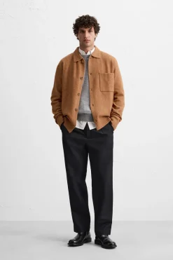 Hot CHAQUETA PUNTO BOLSILLO Hombre Jerséis / Chaquetas