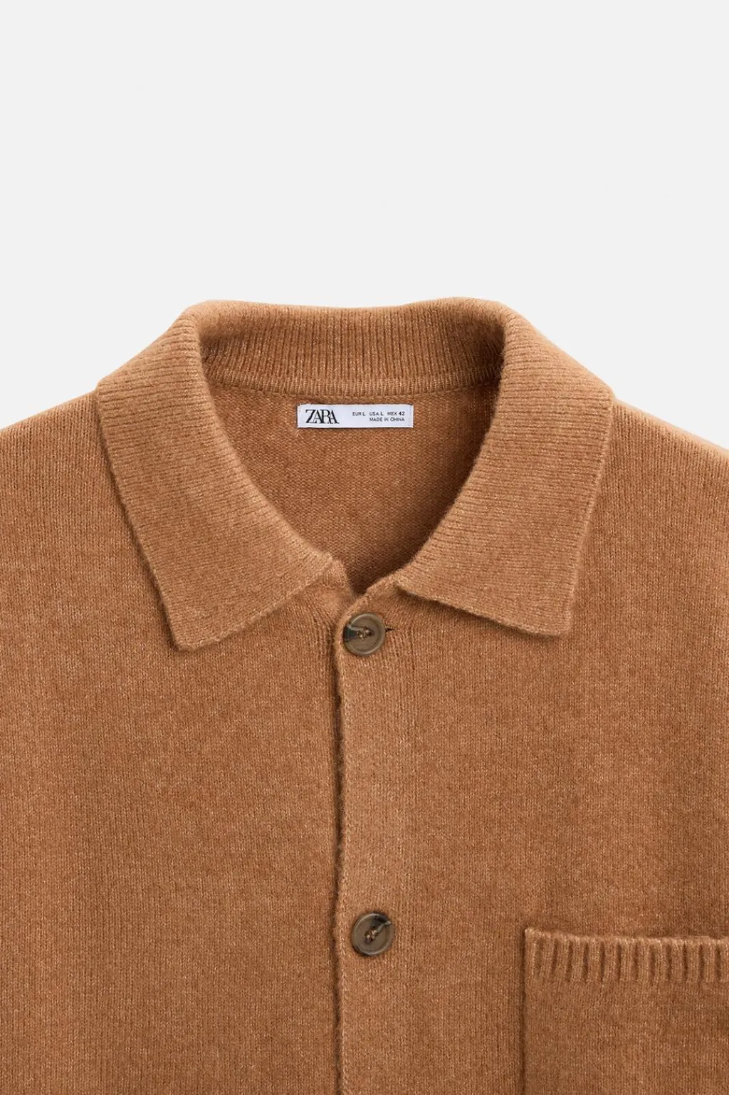 Hot CHAQUETA PUNTO BOLSILLO Hombre Jerséis / Chaquetas