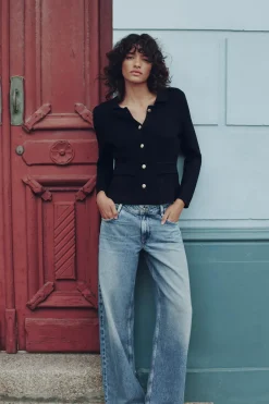 Best CHAQUETA PUNTO BOTONES Mujer Blazers / Chalecos|Cárdigan / Jerséis