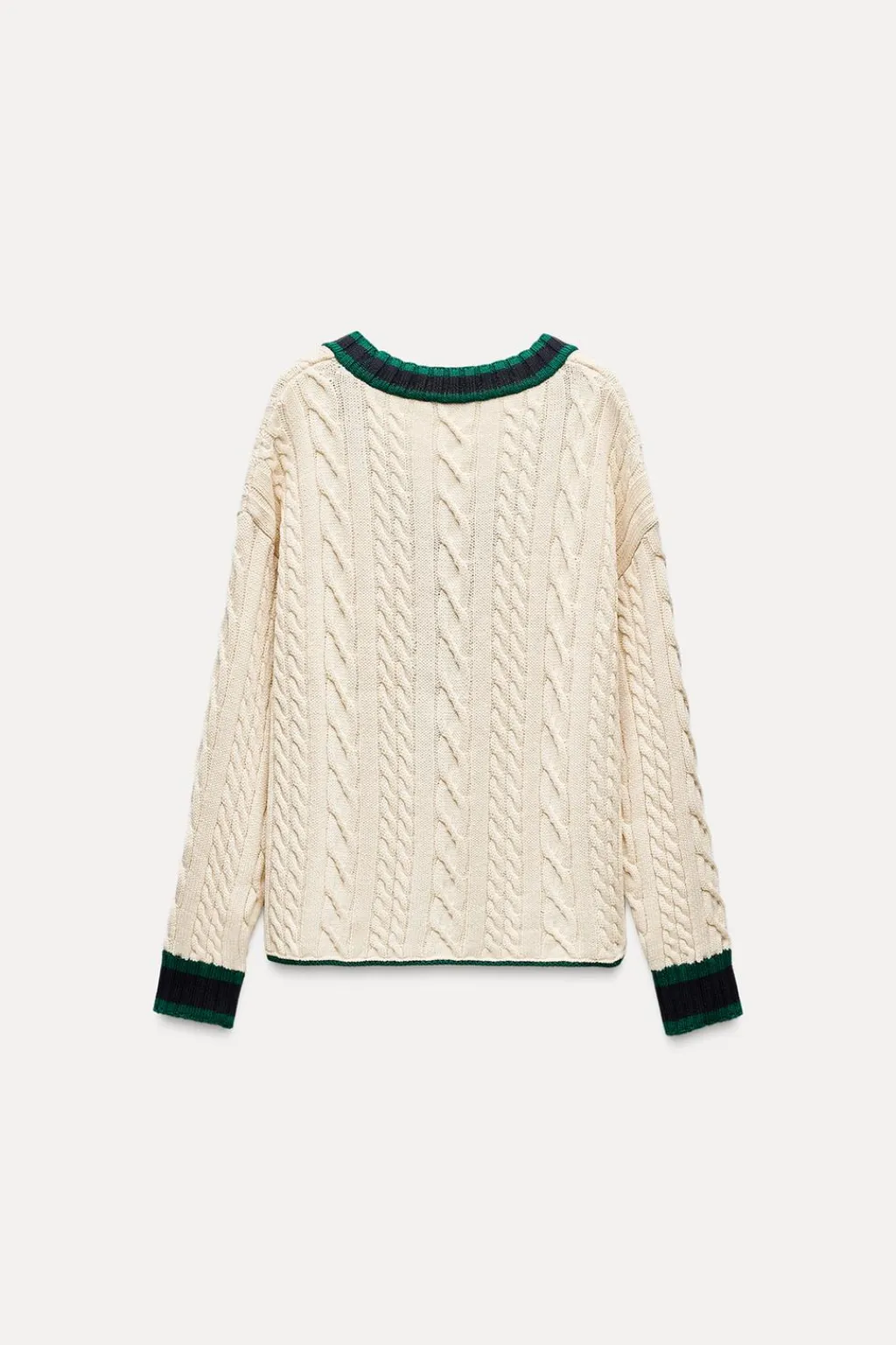 Outlet CHAQUETA PUNTO CABLES Mujer Cárdigan / Jerséis|Punto