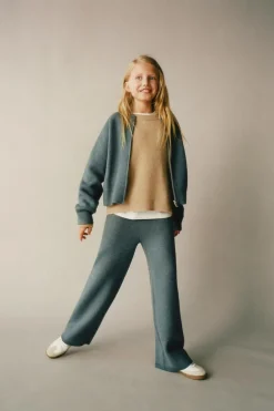 Niños ZARA 6 - 14 Años·Punto|6 - 14 Años·Total Look<CHAQUETA PUNTO CREMALLERA