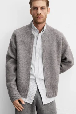 Fashion CHAQUETA PUNTO CREMALLERA Hombre Jerséis / Chaquetas