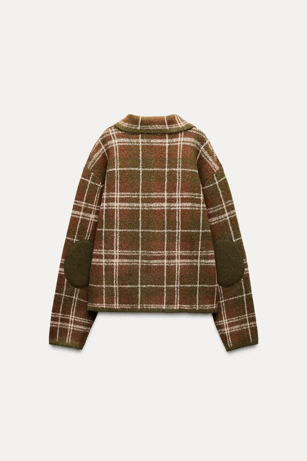 Hot CHAQUETA PUNTO CUADROS Mujer Cárdigan / Jerséis|Punto