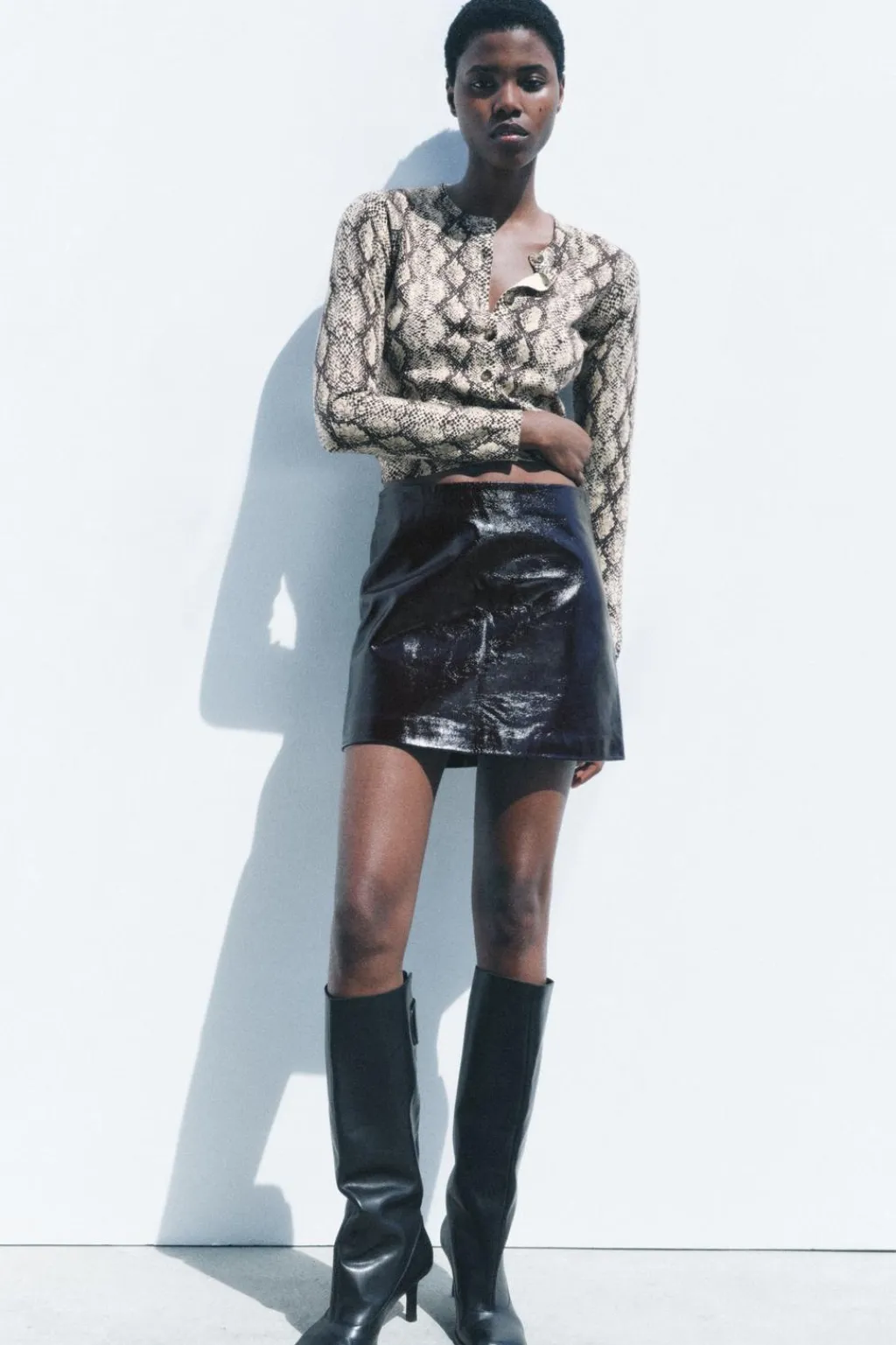 Sale CHAQUETA PUNTO ESTAMPADO ANIMAL Mujer Cárdigan / Jerséis|Punto