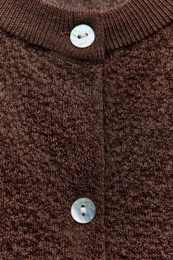 Best CHAQUETA PUNTO FINO Mujer Cárdigan / Jerséis|Punto