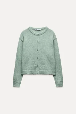 Fashion CHAQUETA PUNTO FINO Mujer Cárdigan / Jerséis|Punto