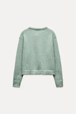 Fashion CHAQUETA PUNTO FINO Mujer Cárdigan / Jerséis|Punto