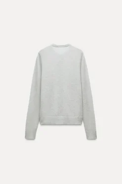 Sale CHAQUETA PUNTO FINO CON LANA Y ALPACA Mujer Cárdigan / Jerséis|Punto