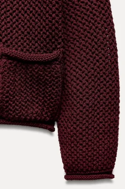 Fashion CHAQUETA PUNTO GRUESO Mujer Cárdigan / Jerséis|Punto