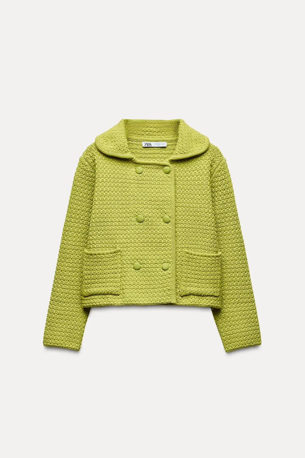 Fashion CHAQUETA PUNTO GRUESO CUELLO BOBO Mujer Cárdigan / Jerséis|Punto