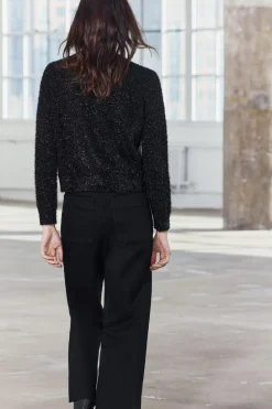 Sale CHAQUETA PUNTO HILO METALIZADO Mujer Cárdigan / Jerséis|Punto