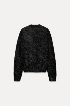 Sale CHAQUETA PUNTO HILO METALIZADO Mujer Cárdigan / Jerséis|Punto