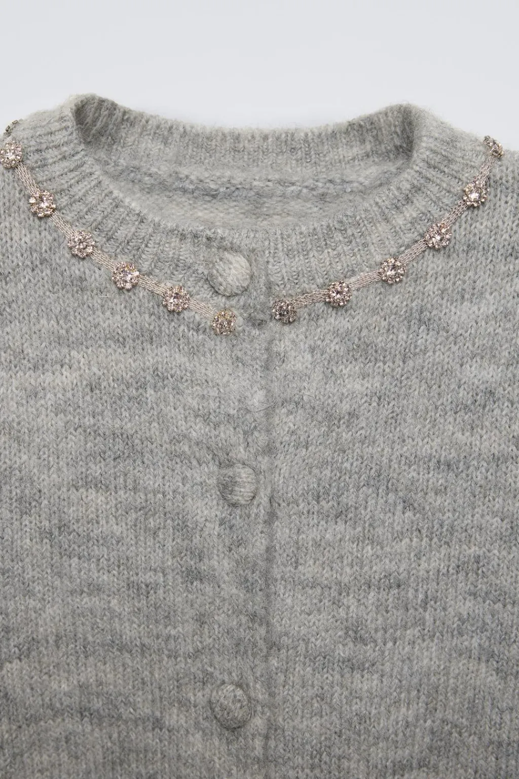 Niños ZARA 6 - 14 Años·Punto<CHAQUETA PUNTO JOYAS