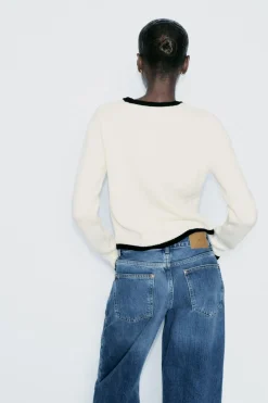 New CHAQUETA PUNTO LAZADAS Mujer Cárdigan / Jerséis|Punto