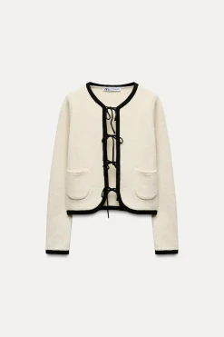 New CHAQUETA PUNTO LAZADAS Mujer Cárdigan / Jerséis|Punto