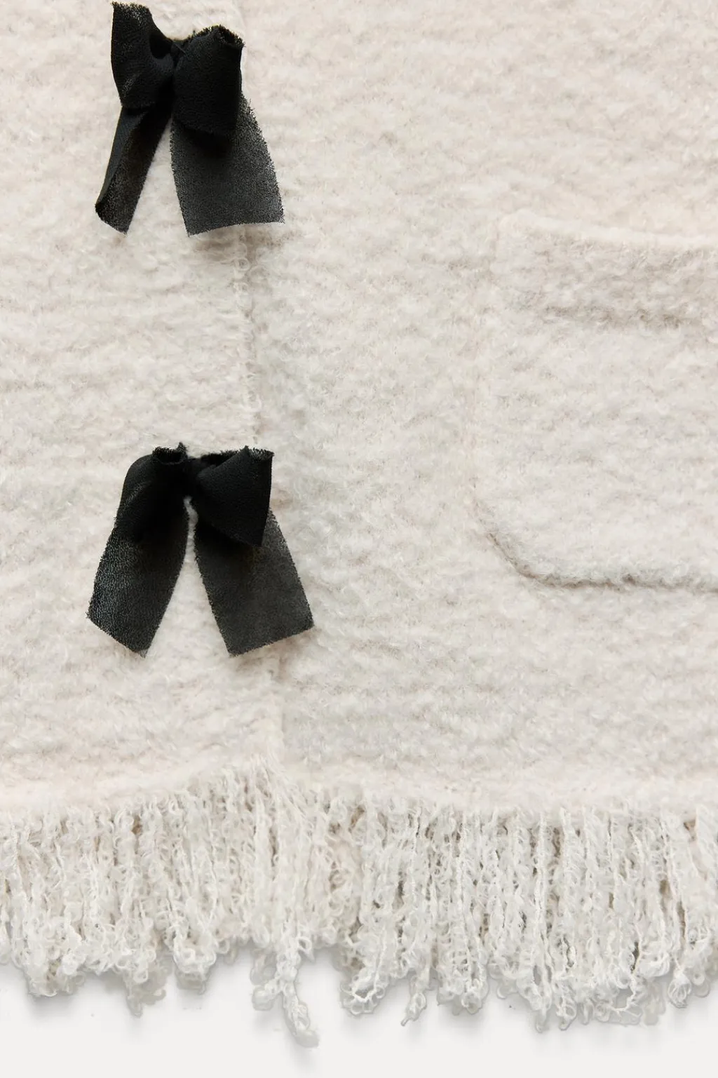 New CHAQUETA PUNTO LAZOS Mujer Cárdigan / Jerséis|Punto