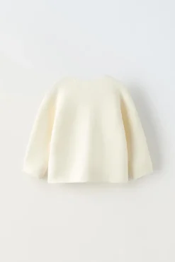 Niños ZARA 0 - 6 Meses·Punto|0 - 6 Meses·Básicos<CHAQUETA PUNTO LINKS