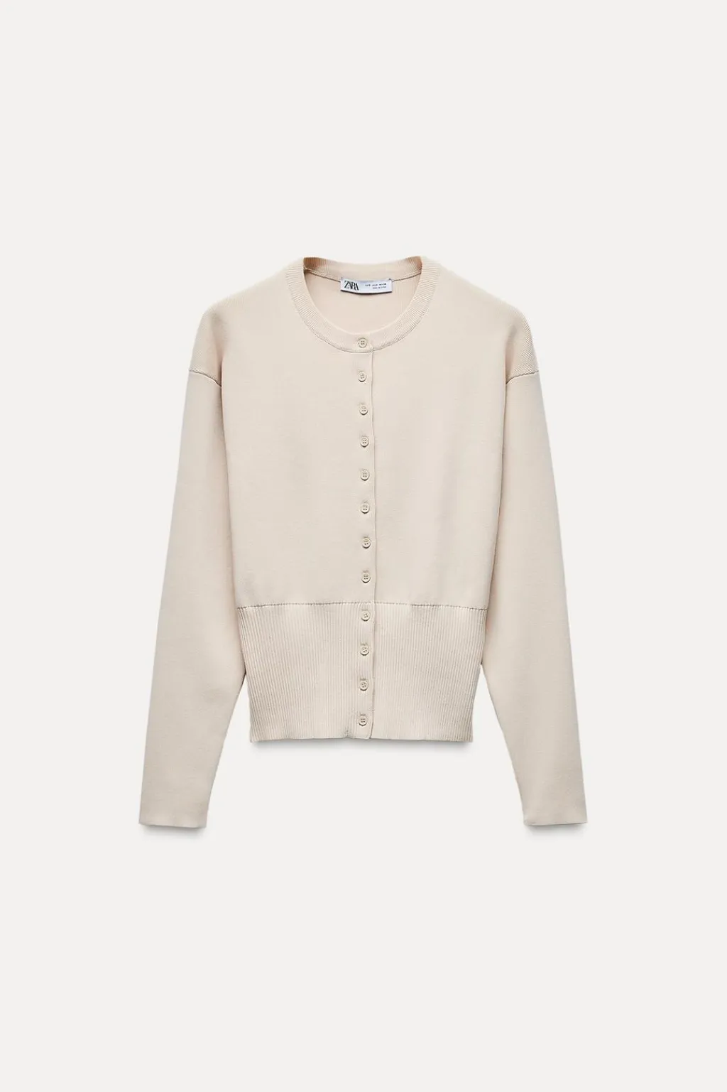 Outlet CHAQUETA PUNTO LISO Mujer Cárdigan / Jerséis|Punto