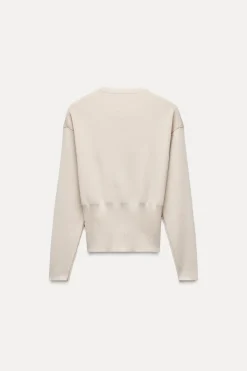 Outlet CHAQUETA PUNTO LISO Mujer Cárdigan / Jerséis|Punto