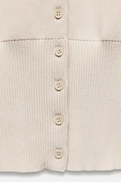 Outlet CHAQUETA PUNTO LISO Mujer Cárdigan / Jerséis|Punto