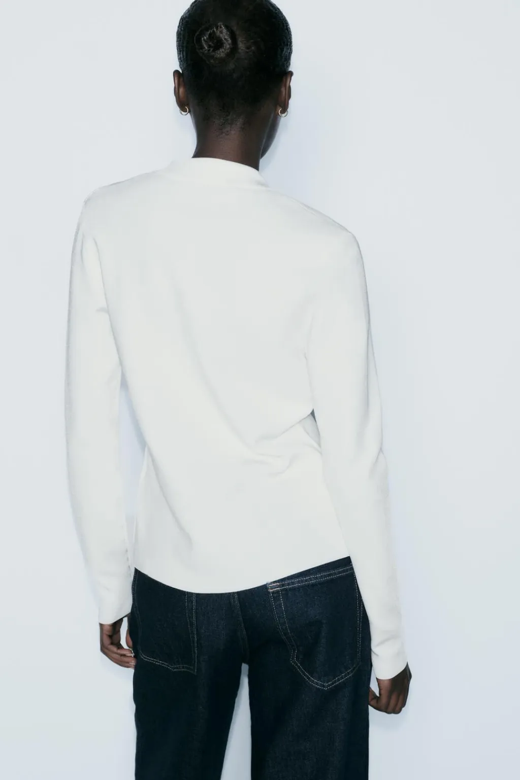 Online CHAQUETA PUNTO LISO Mujer Cárdigan / Jerséis|Punto