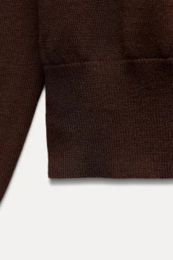 Outlet CHAQUETA PUNTO LISO BOTÓN DORADO Mujer Cárdigan / Jerséis|Punto