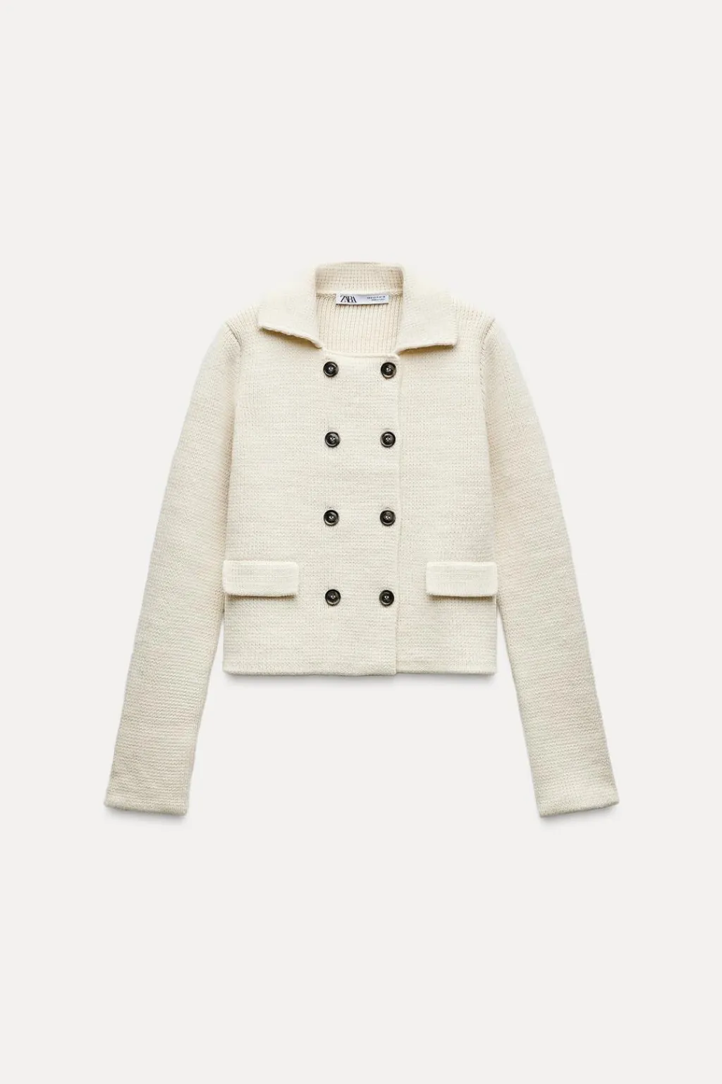 Fashion CHAQUETA PUNTO LISO BOTONES Mujer Cárdigan / Jerséis|Punto