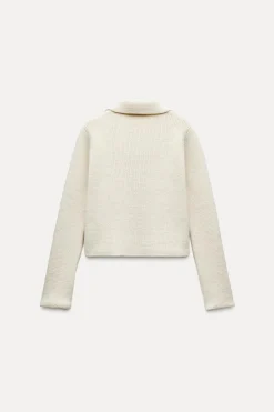 Fashion CHAQUETA PUNTO LISO BOTONES Mujer Cárdigan / Jerséis|Punto