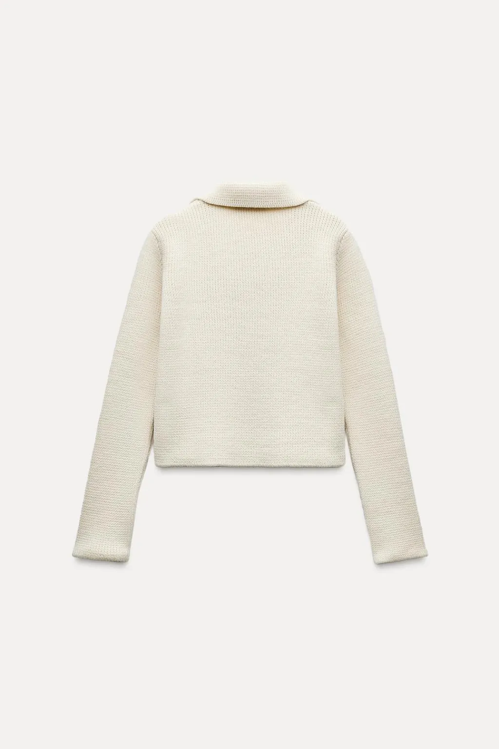 Fashion CHAQUETA PUNTO LISO BOTONES Mujer Cárdigan / Jerséis|Punto