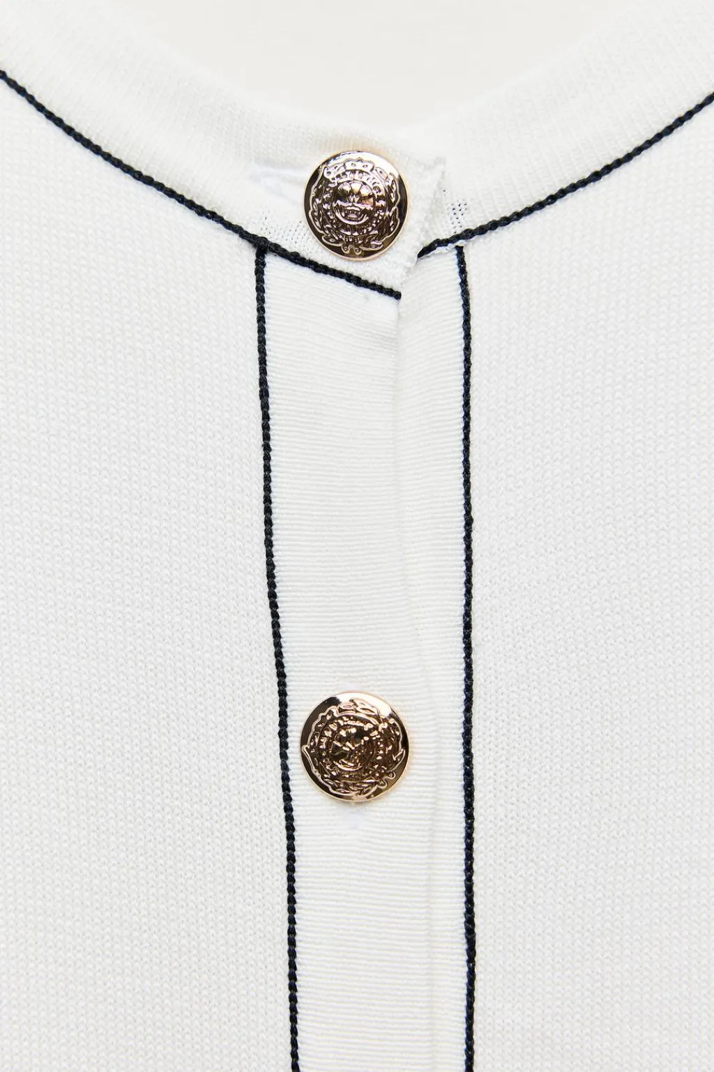 Discount CHAQUETA PUNTO LISO VIVOS CONTRASTE Mujer Cárdigan / Jerséis|Punto