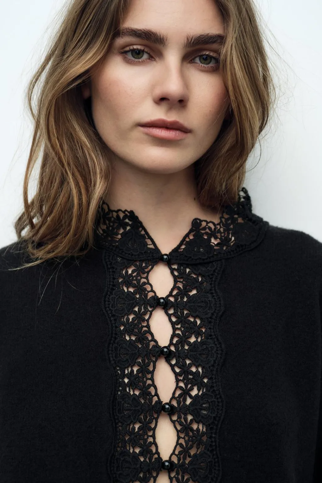 Online CHAQUETA PUNTO MANGA ANCHA Mujer Cárdigan / Jerséis|Punto