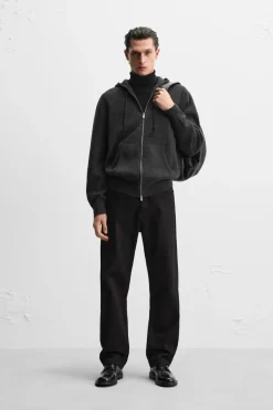 Outlet CHAQUETA PUNTO MEZCLA CASHMERE Hombre Jerséis / Chaquetas|Sudaderas