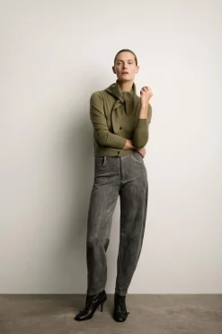 Discount CHAQUETA PUNTO PAÑUELO Mujer Cárdigan / Jerséis|Punto