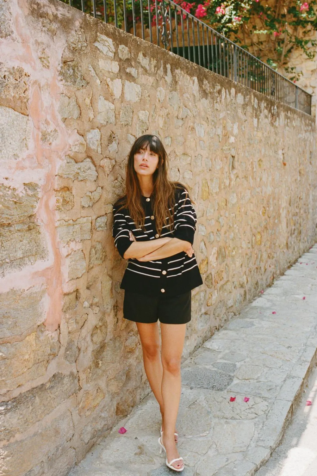 Hot CHAQUETA PUNTO RAYAS Mujer Cárdigan / Jerséis|Punto