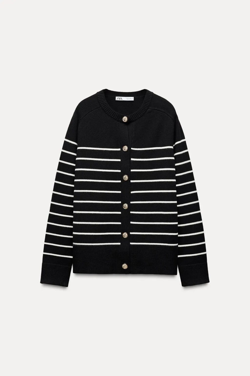 Hot CHAQUETA PUNTO RAYAS Mujer Cárdigan / Jerséis|Punto