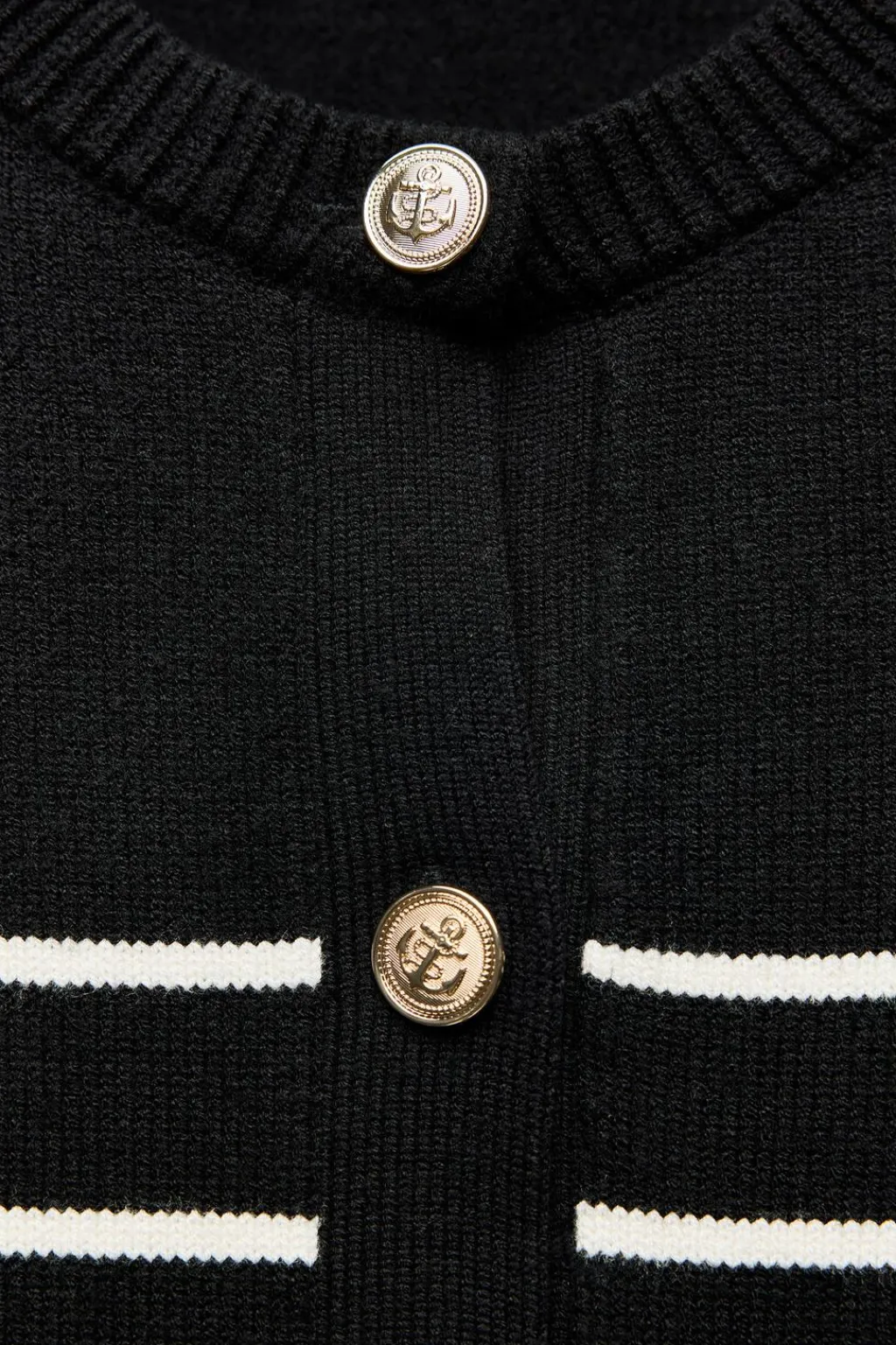 Hot CHAQUETA PUNTO RAYAS Mujer Cárdigan / Jerséis|Punto