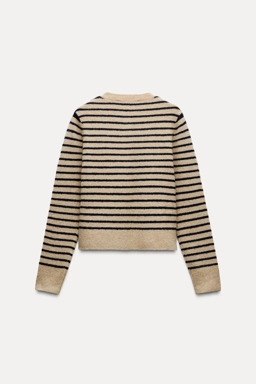 Clearance CHAQUETA PUNTO RAYAS Mujer Cárdigan / Jerséis|Punto