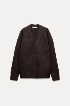 Discount CHAQUETA PUNTO SOFT Mujer Cárdigan / Jerséis|Punto