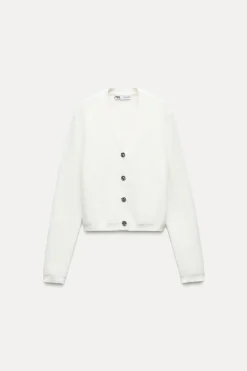 Online CHAQUETA PUNTO TACTO SUAVE Mujer Cárdigan / Jerséis|Punto