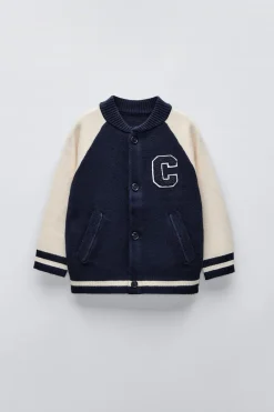 Niños ZARA 1½ - 6 Años·Punto|6 - 18 Meses·Punto<CHAQUETA PUNTO VARISITY