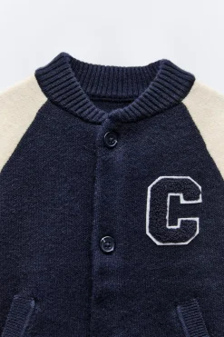 Niños ZARA 1½ - 6 Años·Punto|6 - 18 Meses·Punto<CHAQUETA PUNTO VARISITY