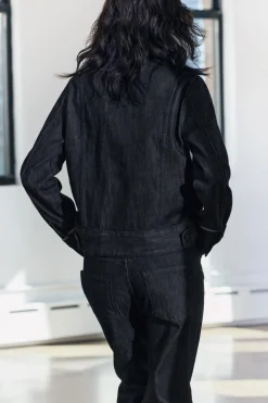 Clearance CHAQUETA SELVEDGE BOLSILLOS ZW COLLECTION Mujer Chaquetas / Cazadoras