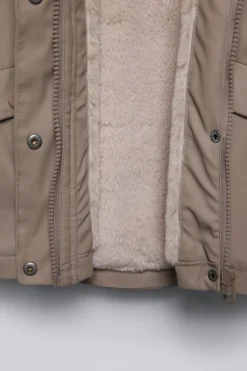 Niños ZARA 1½ - 6 Años·Abrigos|1½ - 6 Años·Total Look<CHUBASQUERO CAPUCHA FORRADO