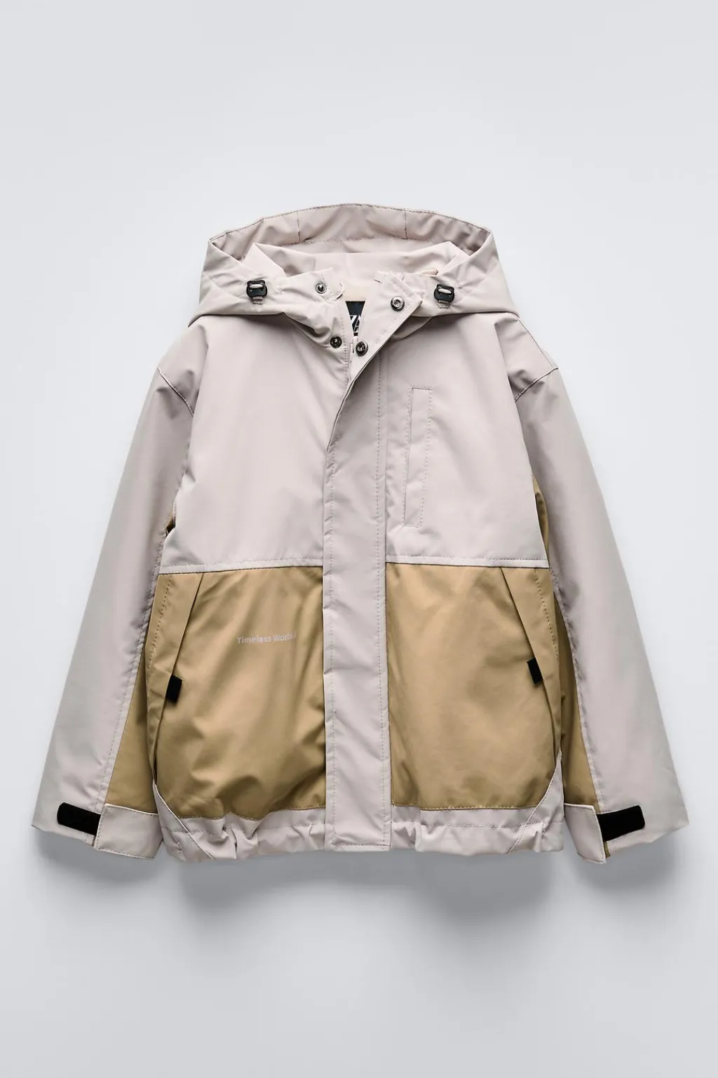 Niños ZARA 6 - 14 Años·Abrigos<CHUBASQUERO COLOR BLOCK WATER REPELLENT