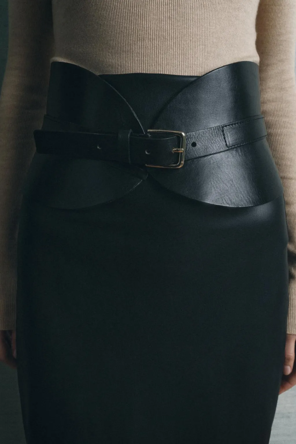 Online CINTURÓN FAJÍN LISO PIEL Mujer Accesorios / Bisuteria